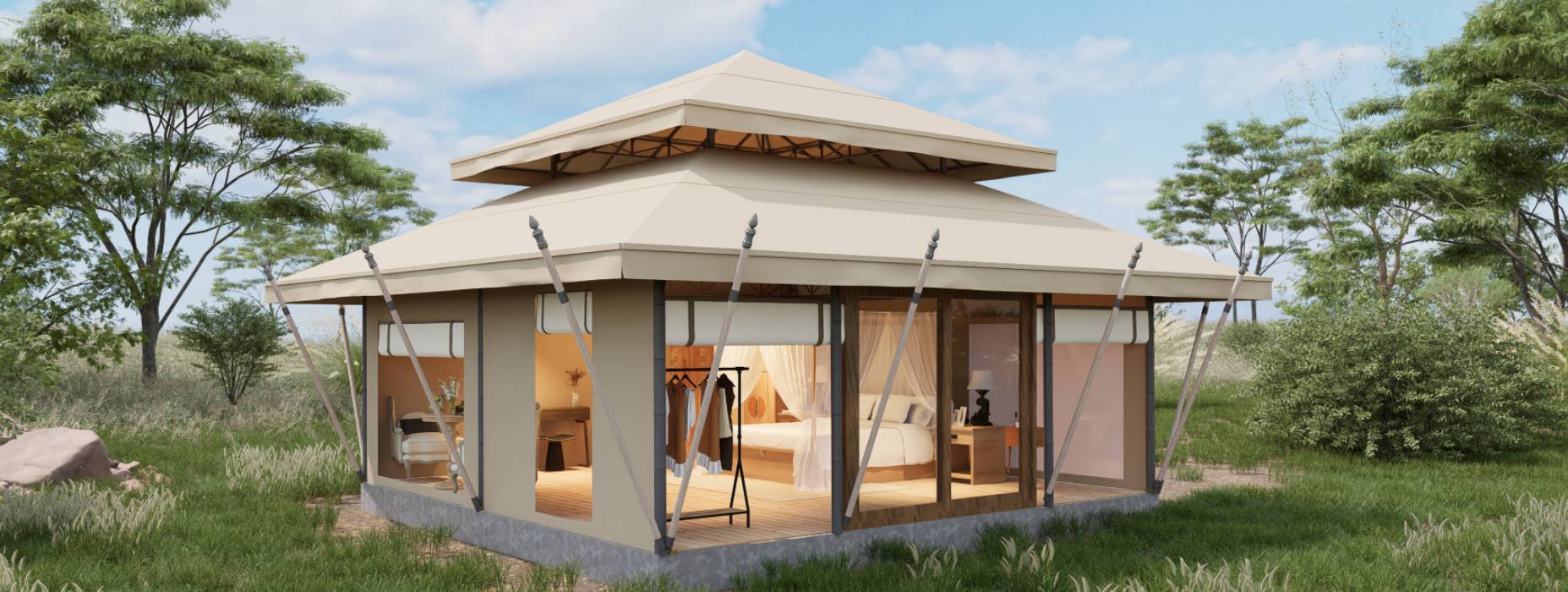 栖霞市户外野奢帐篷